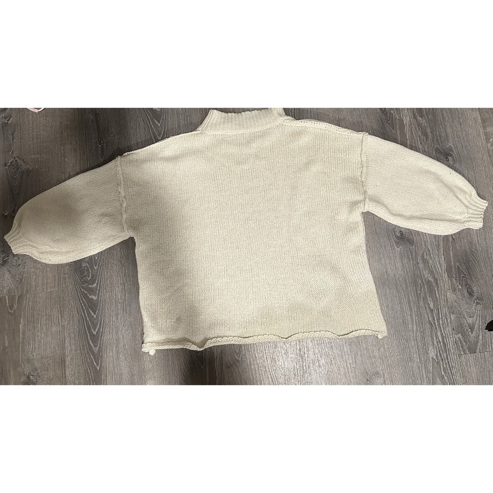 Knit Sweater Cream Color - Picture 2 of 2